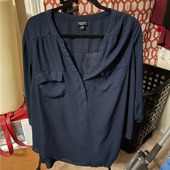 7 Torrid Harper Dress Shirts - Picture 1 of 7